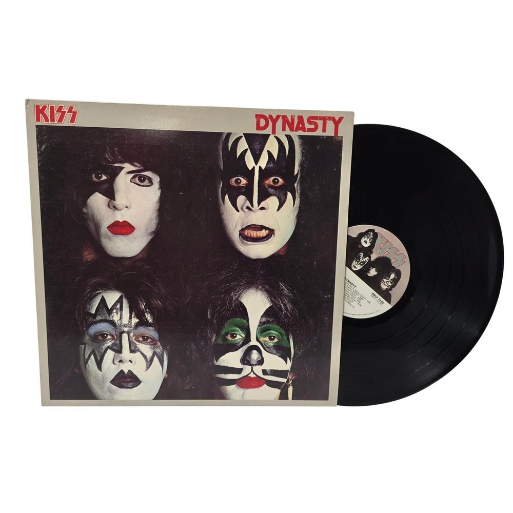 KISS Dynasty Vinyl LP 1979 Casablanca Records NBLP 7152 Hard Rock Album+Poster*